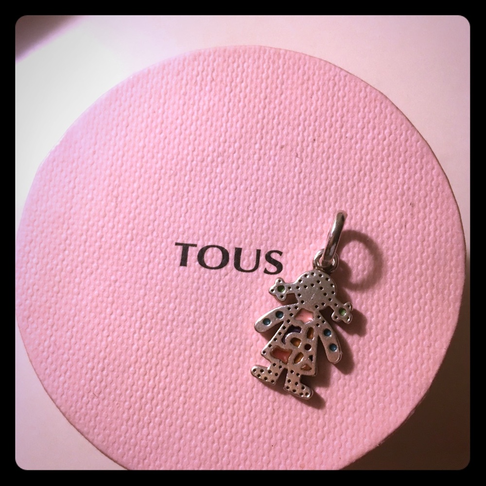 Tous Silver little girl pendant